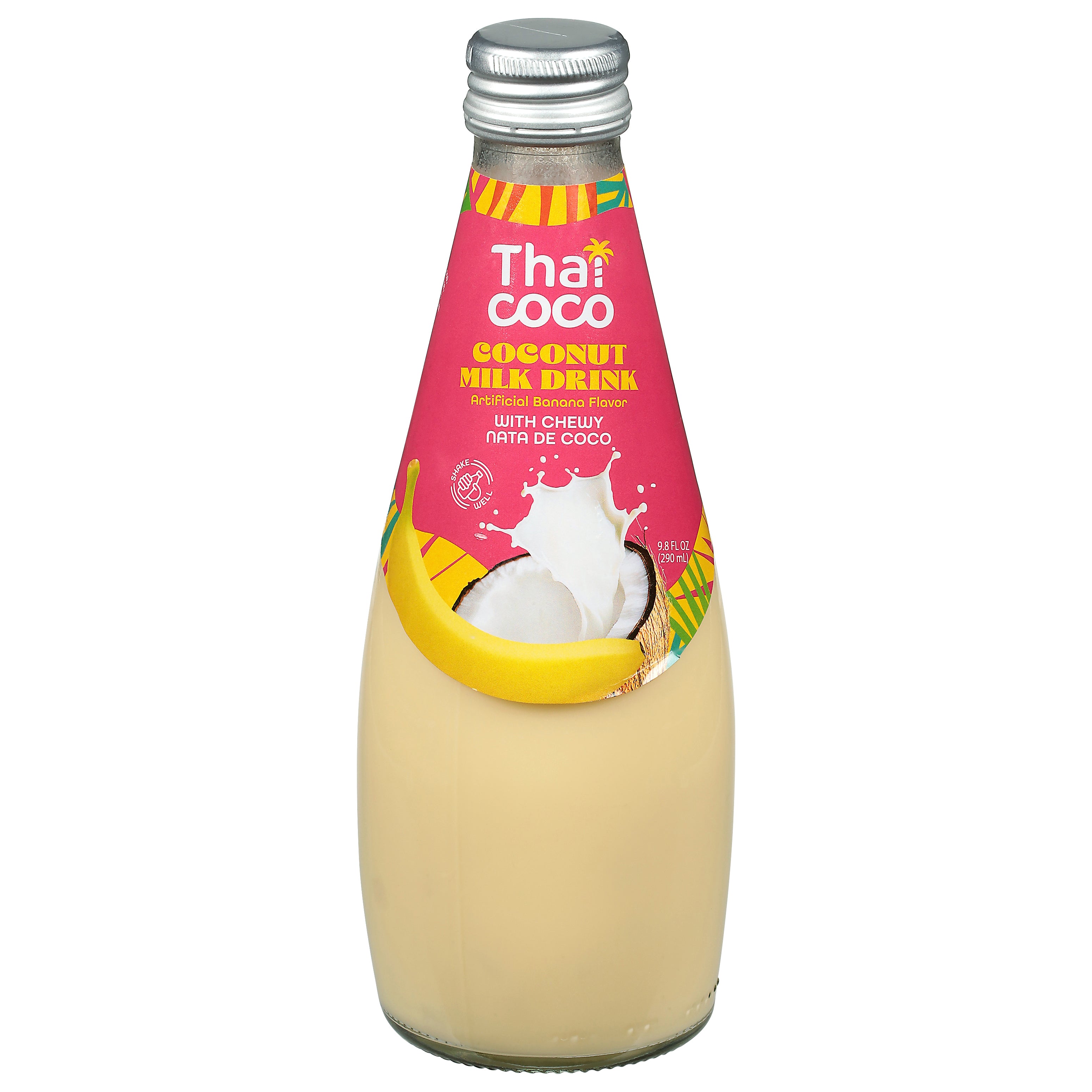 Thai Coco Banana Flavor Coconut Milk Drink 9.8 fl oz - Case of 12