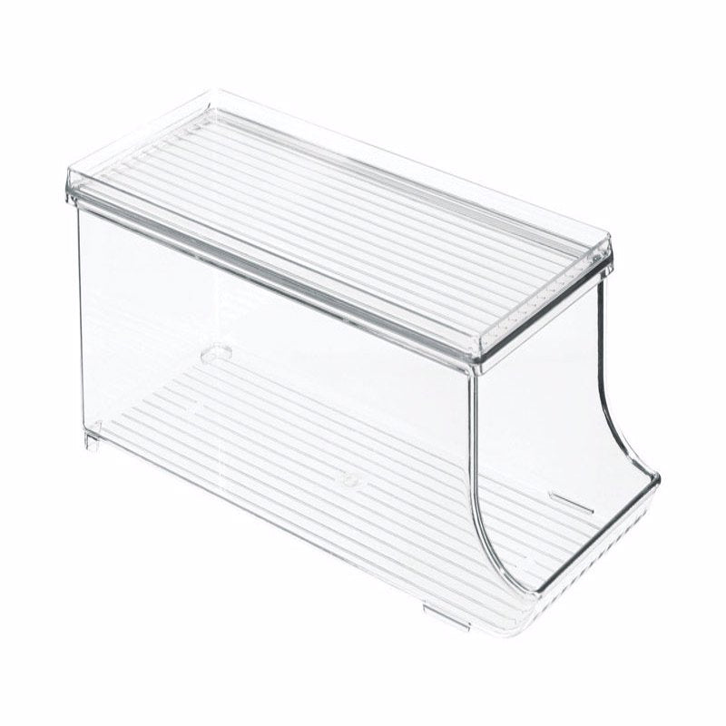 IDESIGN - iDesign 5-3/4 in. H X 13-3/4 in. W X 5-3/4 in. L Clear Soda Can Organizer