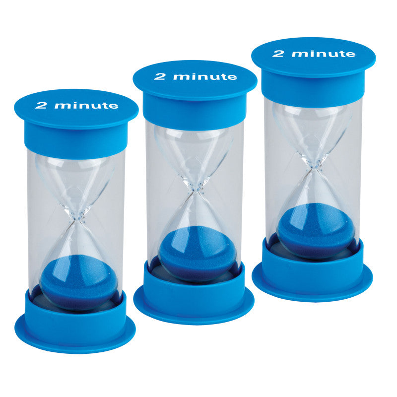 TEACHER CREATED RESOURCES - Sand Timer, Medium, 2 Minute, Pack of 3
