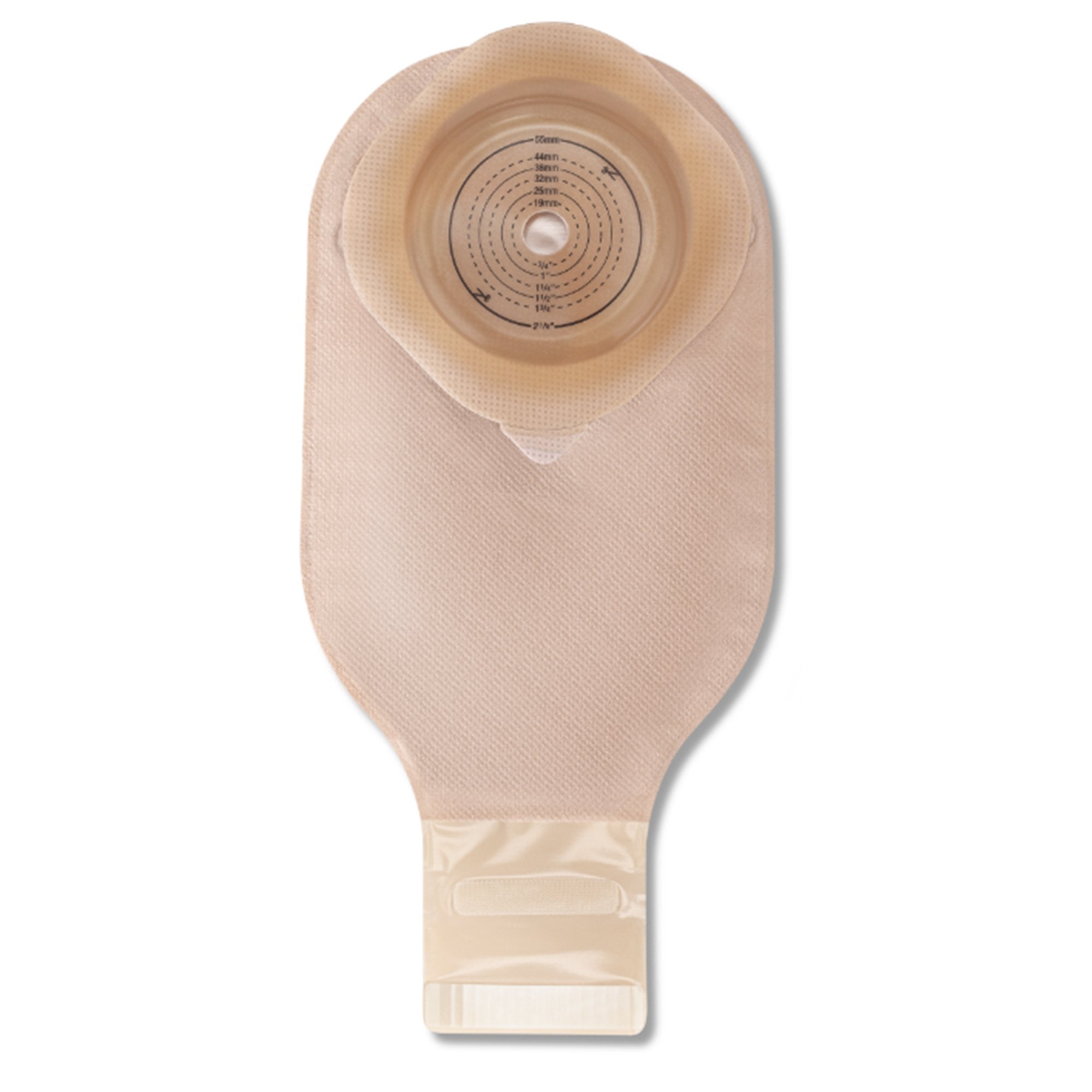 Hollister - Ostomy Pouch CeraPlus™ One-Piece System 12 Inch Length Soft Convex, Pre-Cut Up to 2-1/8 Inch Stoma Drainable [5/BX]