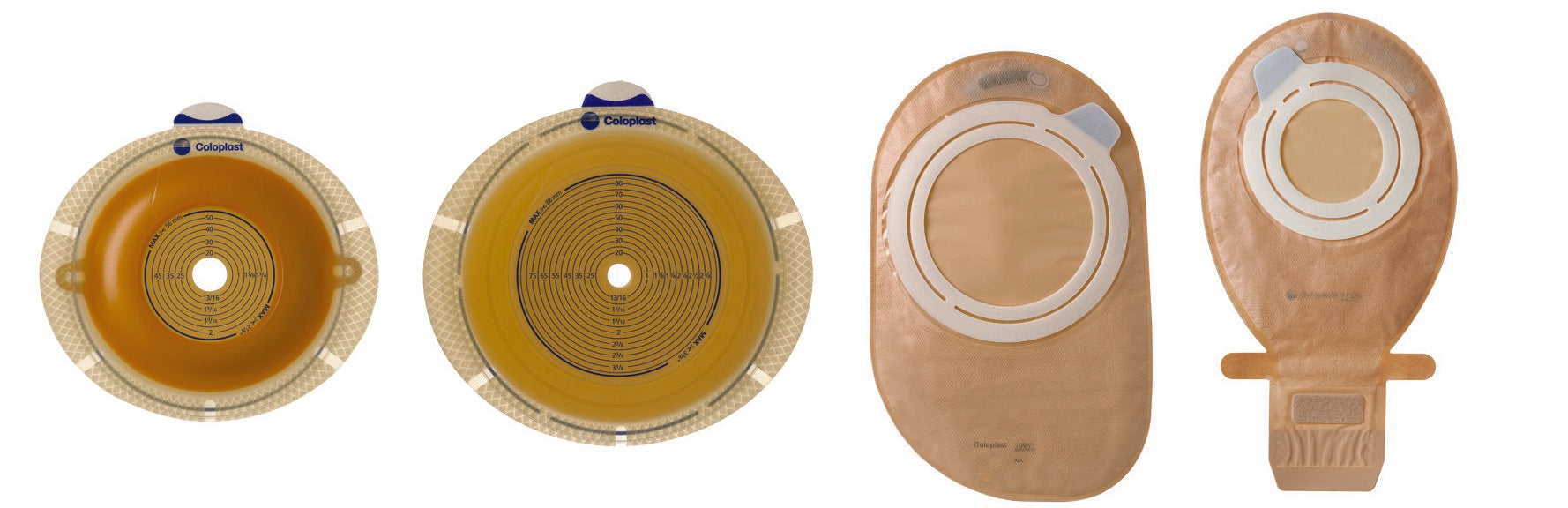 Coloplast - Ostomy Pouch SenSura® Flex Two-Piece System 8-1/2 Inch Length, Maxi Without Barrier 1-3/8 Inch Stoma Closed End [30/BX]