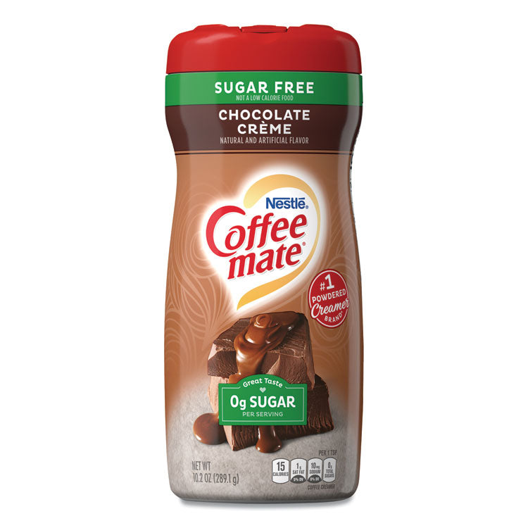 Coffee mate - Sugar Free Chocolate Creme Powdered Creamer, 10.2 oz, 6/Carton