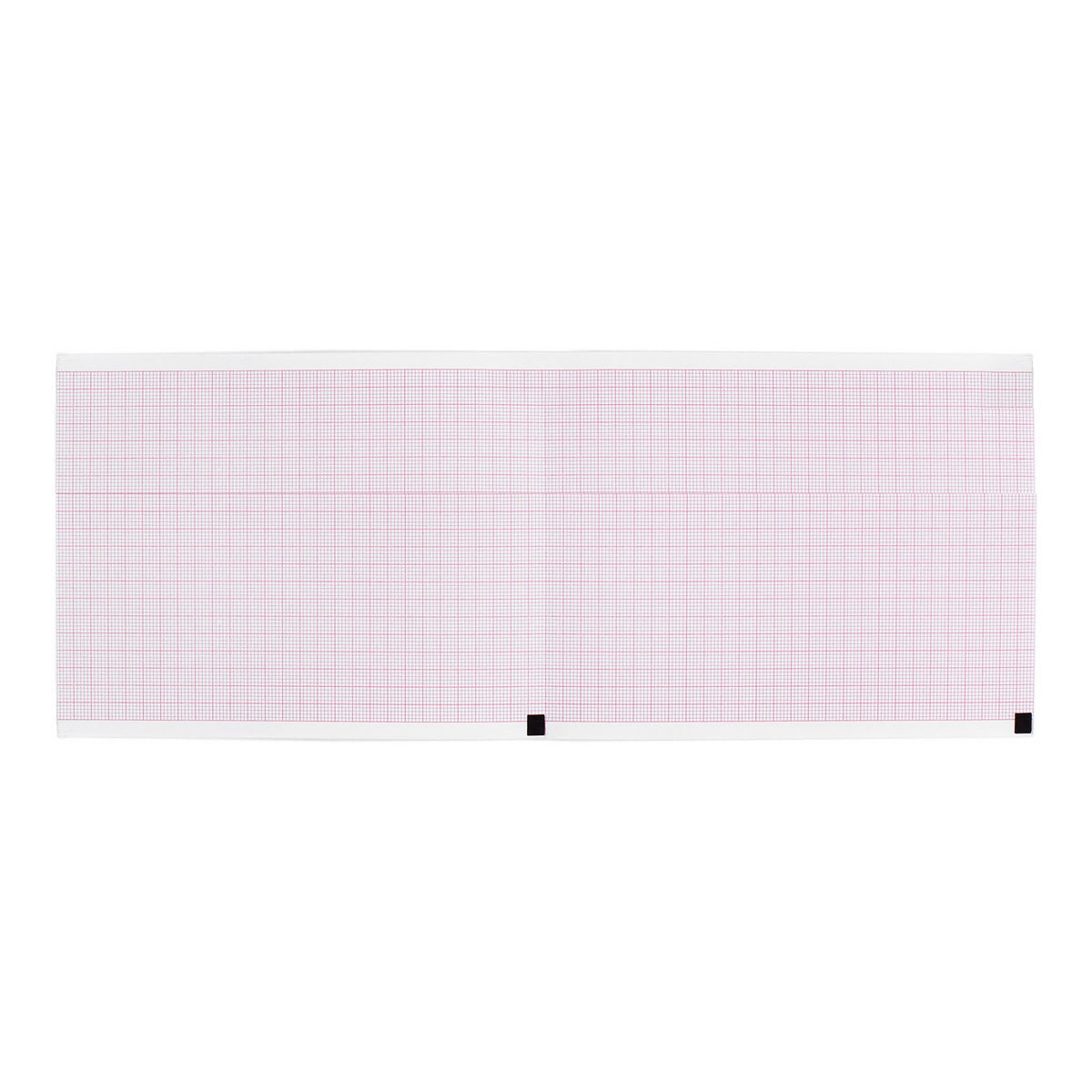 Nihon Kohden America - Recording Chart Paper Cardiofax® S Z-Fold Red Grid [10/BX]
