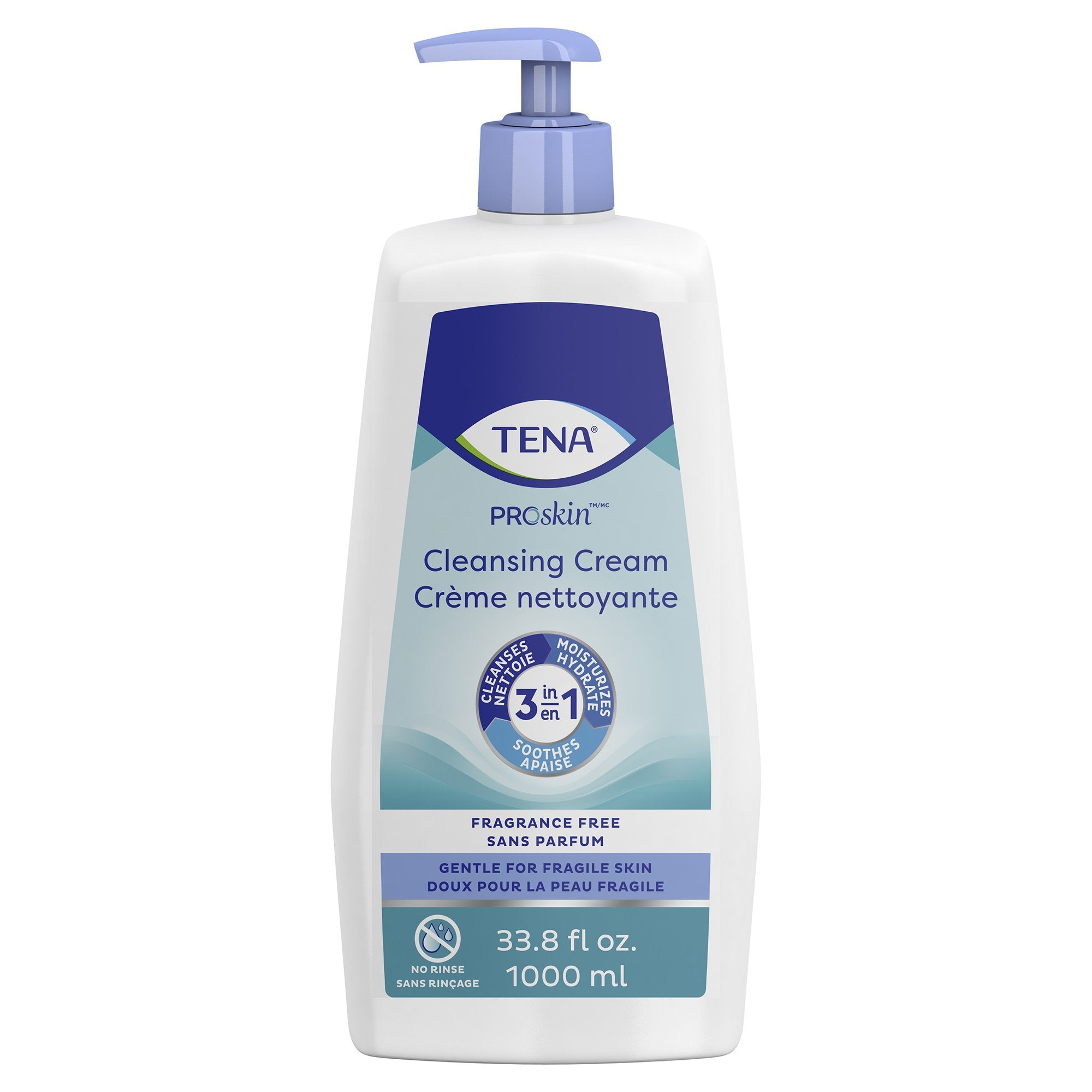 Essity HMS North America Inc - Rinse-Free Body Wash TENA® ProSkin™ Cream 33.8 oz. Pump Bottle Unscented [1/EA]
