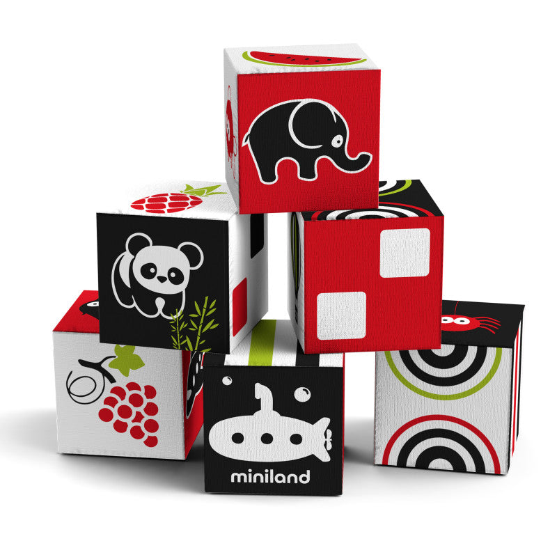 MINILAND EDUCATIONAL - First Senses 6 Cubes Set
