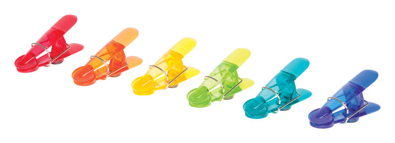 CORE KITCHEN - Core Kitchen Assorted ABS/TPR Magnetic Bag Clips - Case of 12