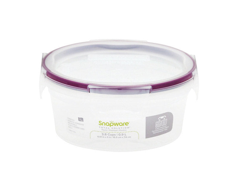 SNAPWARE - Snapware Total Solution 3.8 cups Clear Food Storage Container 1 pk - Case of 6