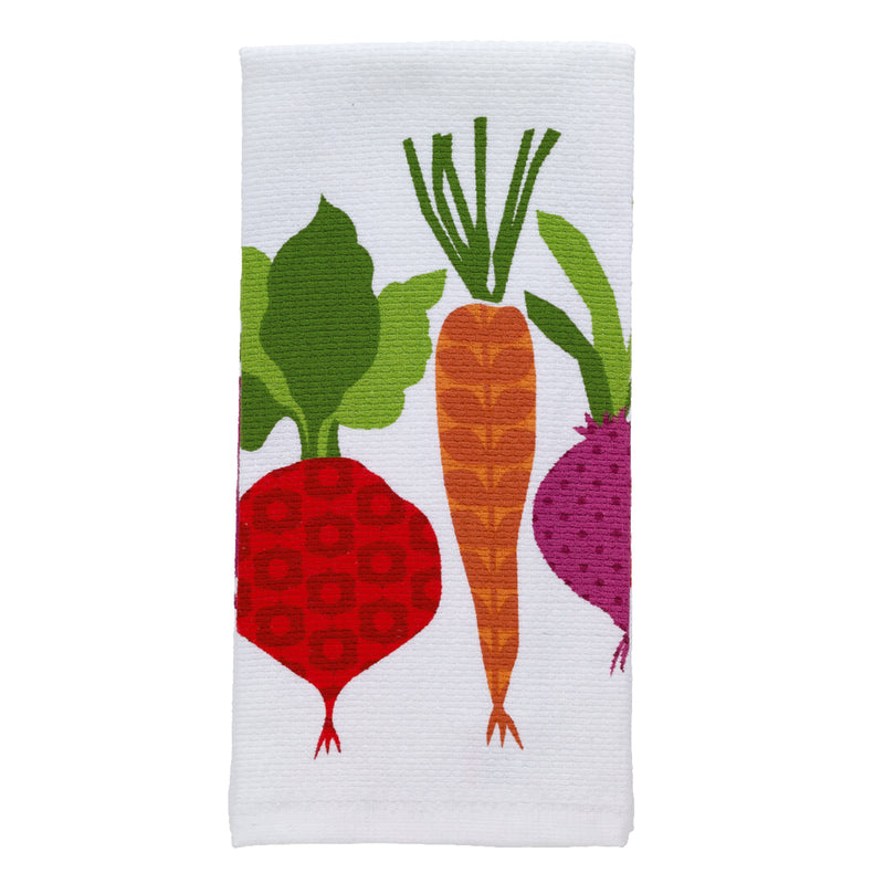 T-FAL - T-Fal Multicolored Cotton Veggies Kitchen Towel 1 pk - Case of 6