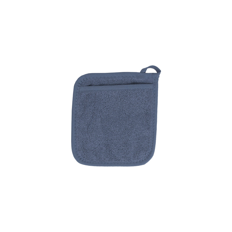 RITZ - Ritz Royale Federal Blue Solid Terry Cotton Pocket Oven Mitt - Case of 6