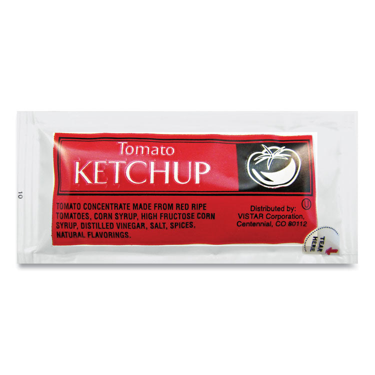 Vistar - Condiment Packets, Ketchup, 0.25 oz Packet, 200/Carton