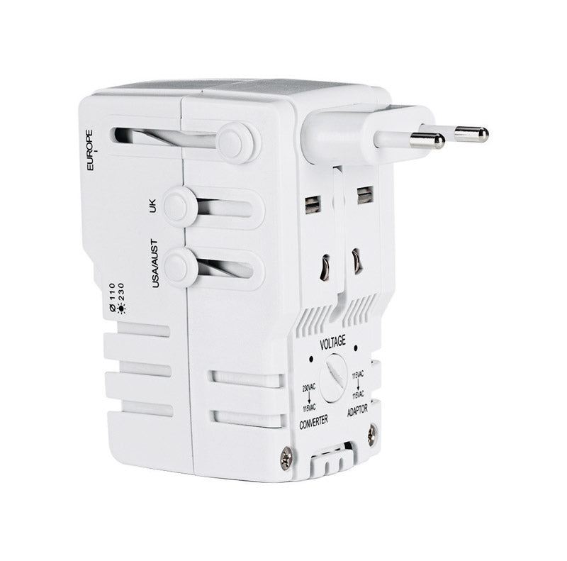 TRAVEL SMART - Travel Smart Type A/B/C/E/F/G/I For Worldwide All-In-One Adapter [TS253XR]