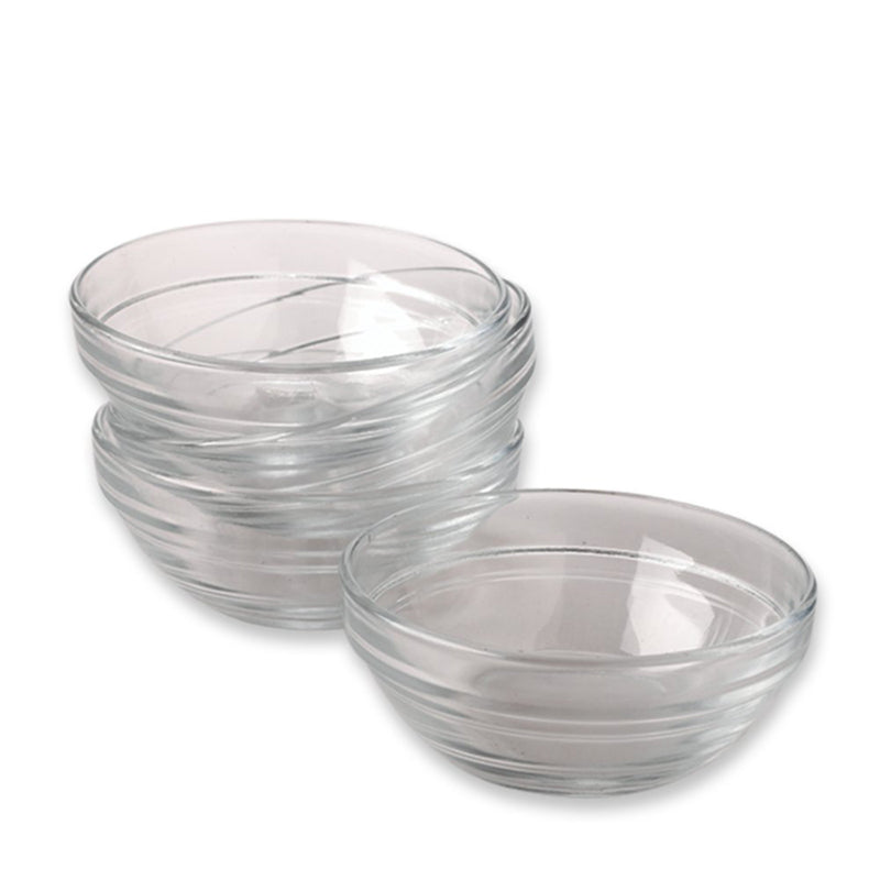 GEMCO - Gemco Clear Glass Prep Bowl Set 4 oz