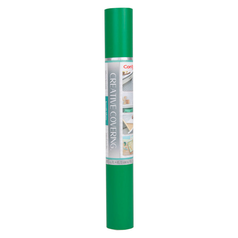 CON-TACT BRAND - Creative Covering™ Adhesive Covering, Green, 18" x 50 ft