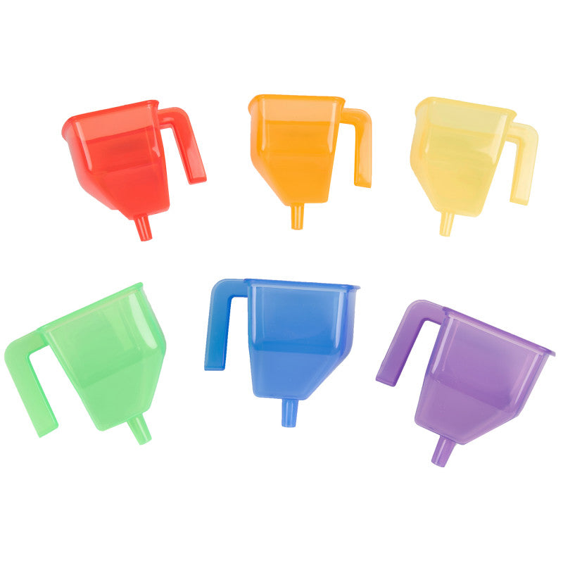 TICKIT - Translucent Funnels, Set of 6