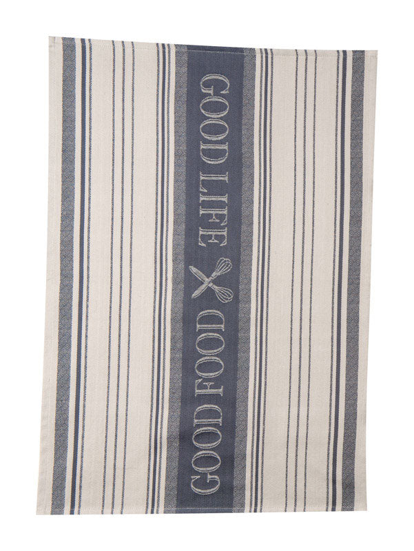 KAY DEE - Kay Dee Cooks Kitchen Graphite Cotton Woven Jacquard Tea Towel 1 pk - Case of 6