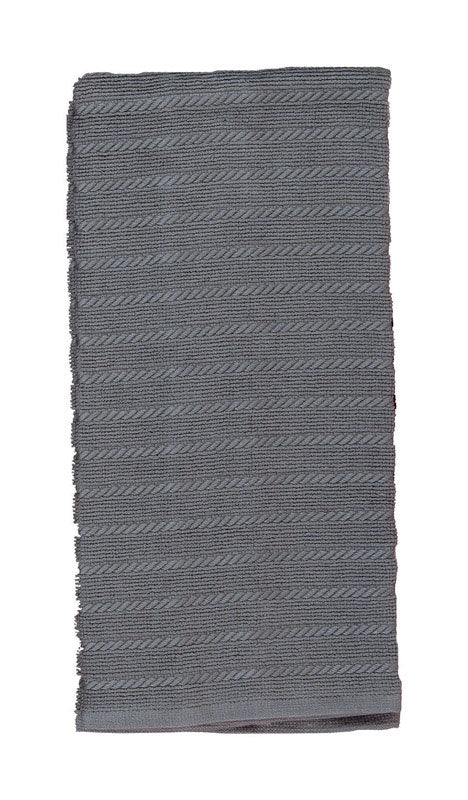 KAY DEE - Kay Dee Cooks Kitchen Graphite Cotton Kitchen Towel 1 pk - Case of 6