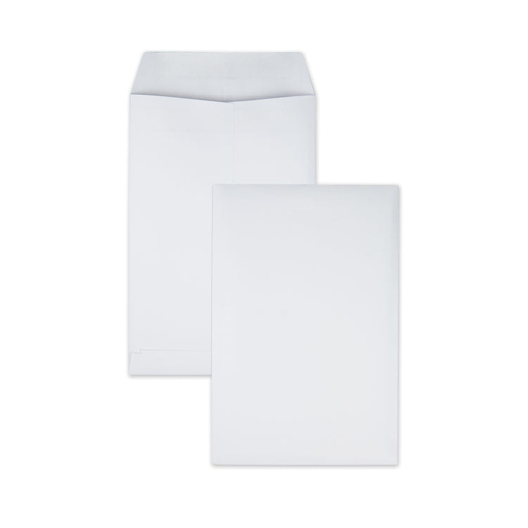 Quality Park - Redi-Seal Catalog Envelope, #1, Cheese Blade Flap, Redi-Seal Adhesive Closure, 6 x 9, White, 100/Box