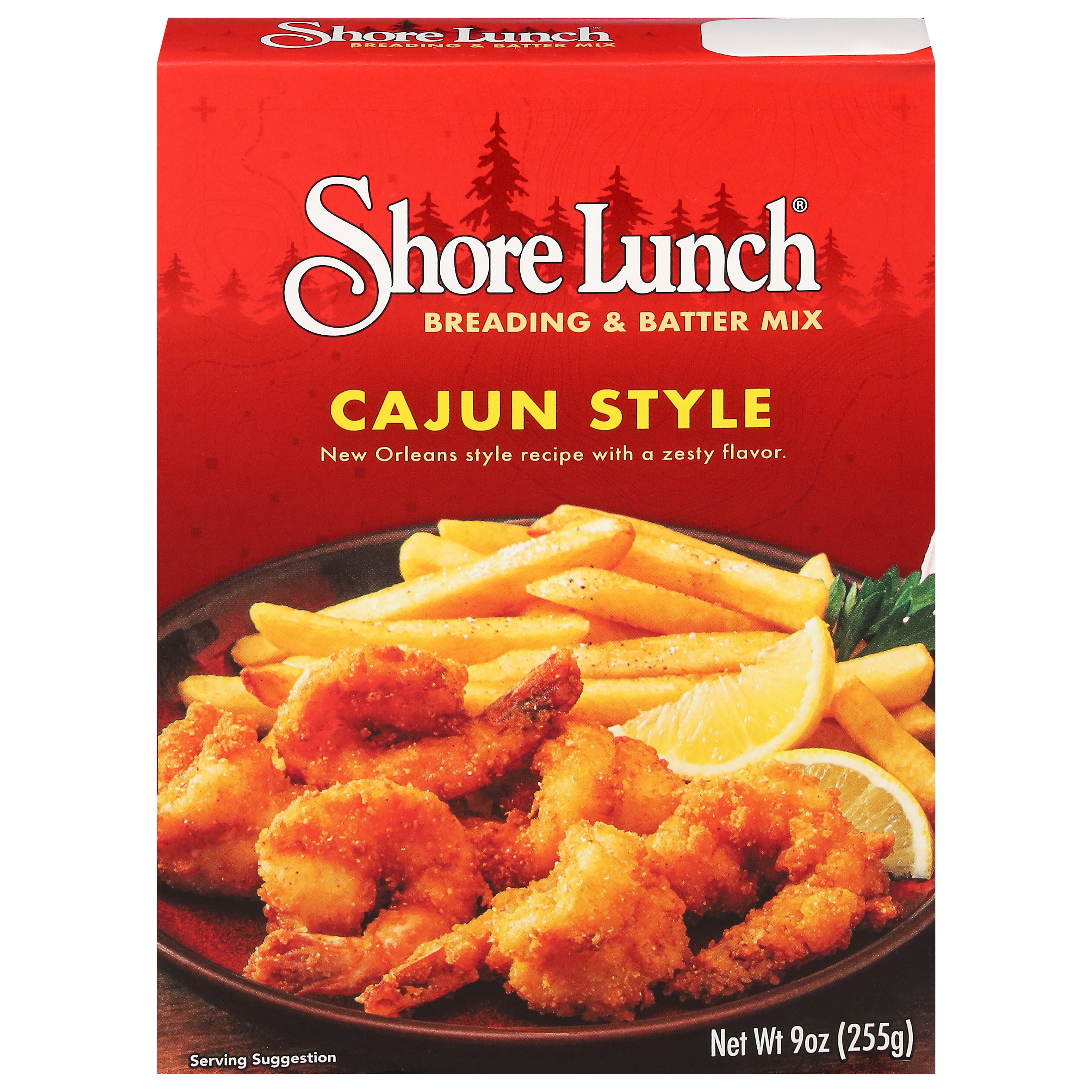 Shore Lunch Cajun Style Breading & Batter Mix 9 oz - Case of 10