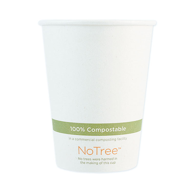 World Centric - NoTree Paper Hot Cups, 12 oz, Natural, 1,000/Carton