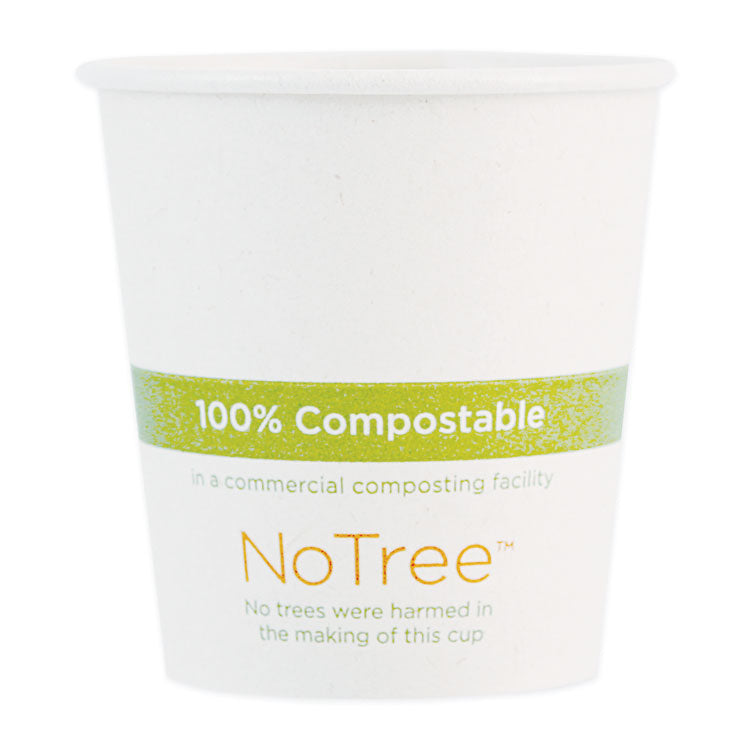 World Centric - NoTree Paper Hot Cups, 6 oz, Natural, 1,000/Carton