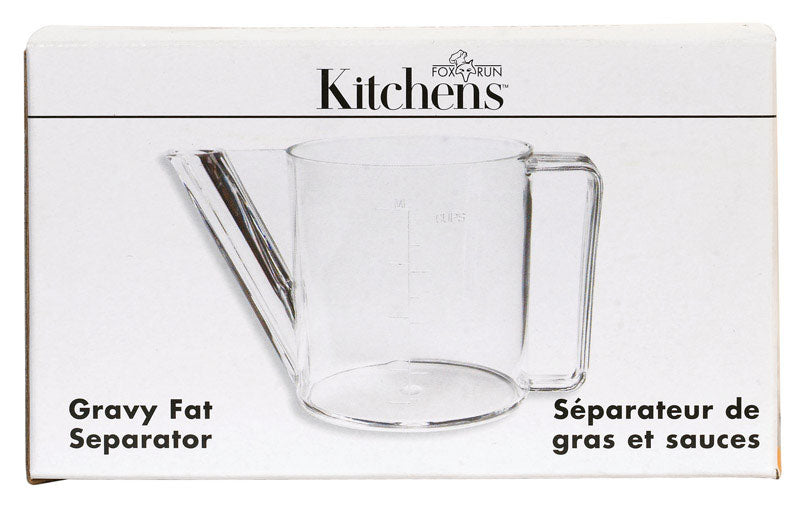 FOX RUN - Fox Run Clear Polycarbonate Fat/Gravy Separator 1-1/2 cups