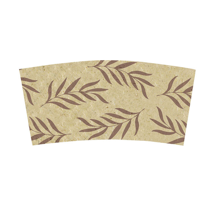 World Centric - Hot Cup Sleeves, Fits 10, 12, 16, 20 oz Cups, Natural, 1,000/Carton