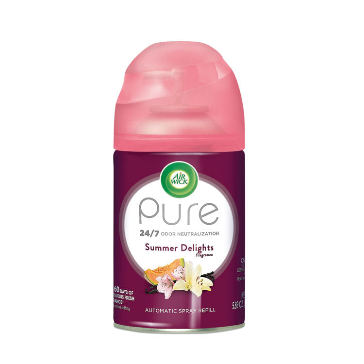 Air Wick - Freshmatic Life Scents Ultra Refill, Summer Delights, 5.89 oz Aerosol Spray