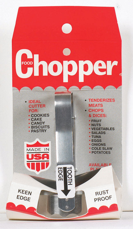 HAROLD'S KITCHEN - Harold's Kitchen 3 oz Silver Stainless Steel Food Chopper