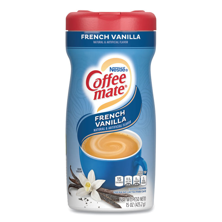 Coffee mate - French Vanilla Creamer Powder, 15oz Plastic Bottle