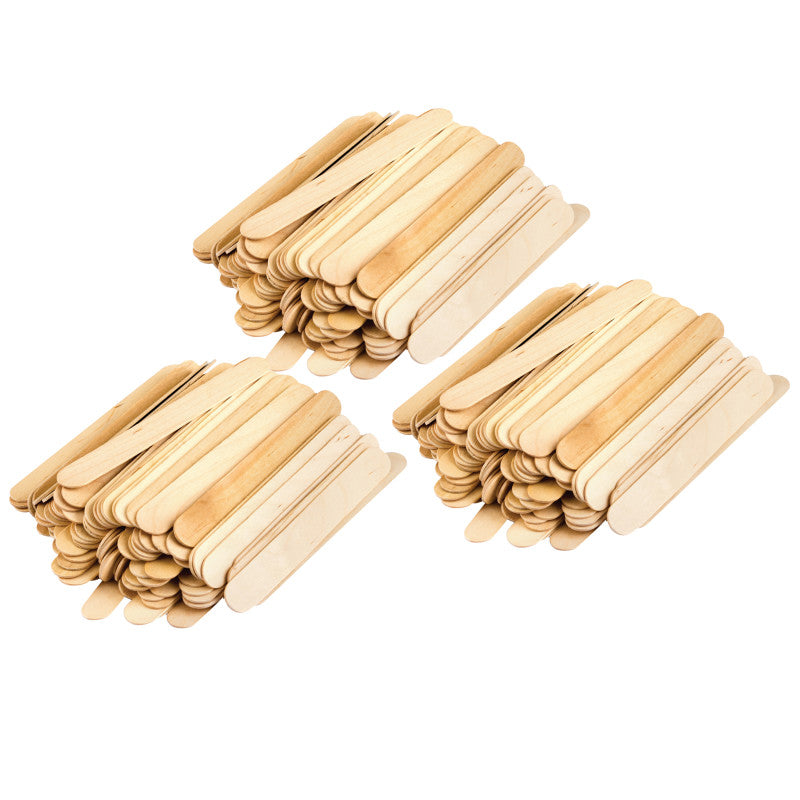 TEACHER CREATED RESOURCES - STEM Basics: Jumbo Craft Sticks, 200 Per Pack, 3 Packs