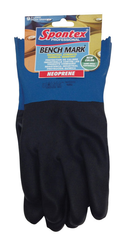 SPONTEX - Spontex Bench Mark Neoprene Gloves L Black 1 pk