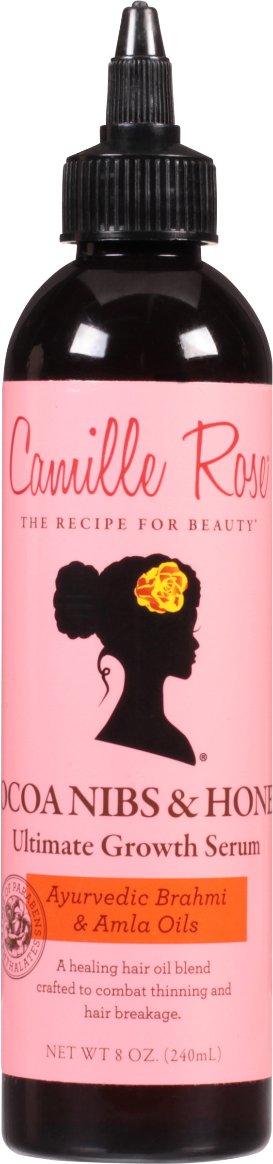 Camille Rose Cocoa Nibs & Honey Ultimate Growth Serum 8 oz - Case of 1