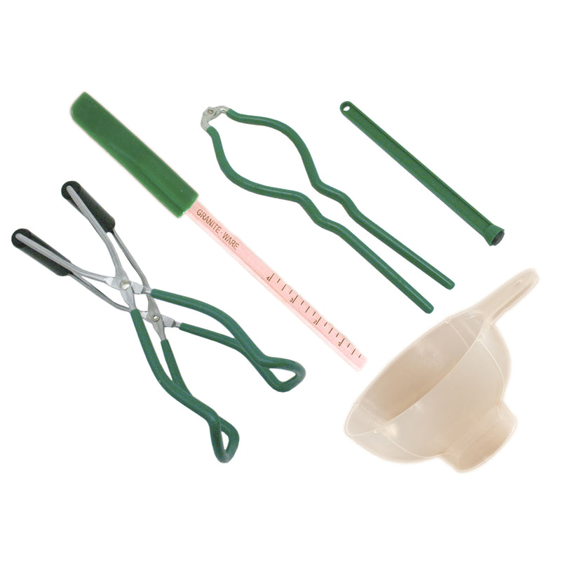 GRANITE WARE - Granite Ware Wide Mouth Canning Tool Set 5 pc