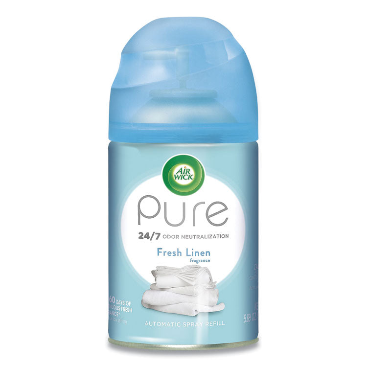 Air Wick - Freshmatic Ultra Automatic Spray Refill, Fresh Linen, 5.89 oz Aerosol Spray