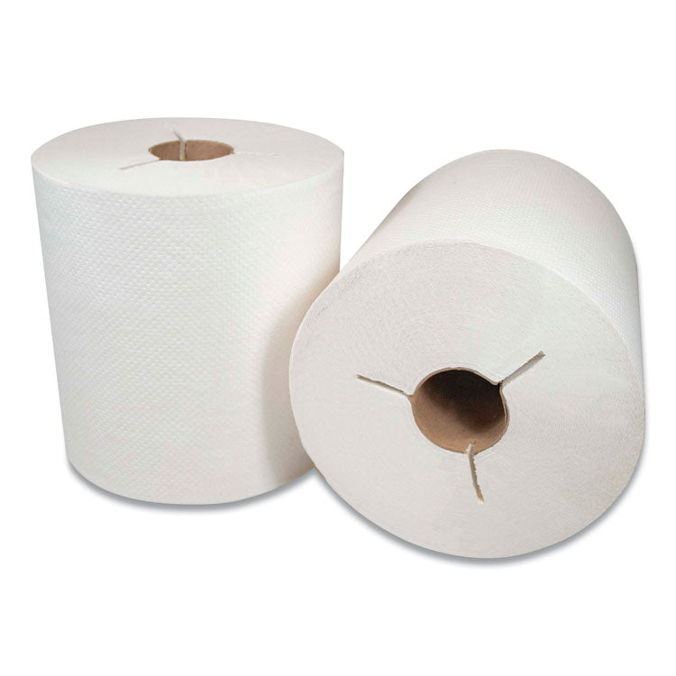 Morcon Tissue - Morsoft Controlled Towels, Y-Notch, 8" x 800 ft, White, 6/Carton