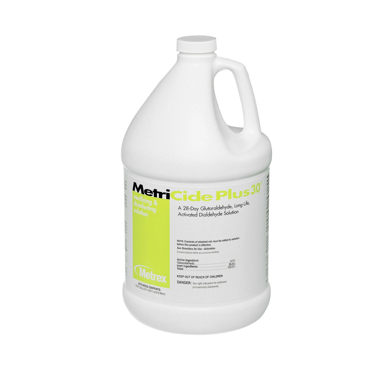 Metrex Research - Glutaraldehyde High-Level Disinfectant MetriCide Plus 30® Activation Required Liquid 1 gal. Jug Reusable [1/GL]