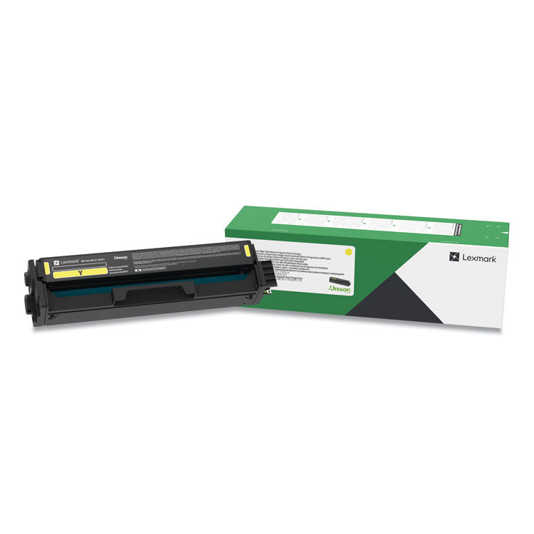 Lexmark - C341XY0 Return Program Extra High-Yield Toner, 4,500 Page-Yield, Yellow
