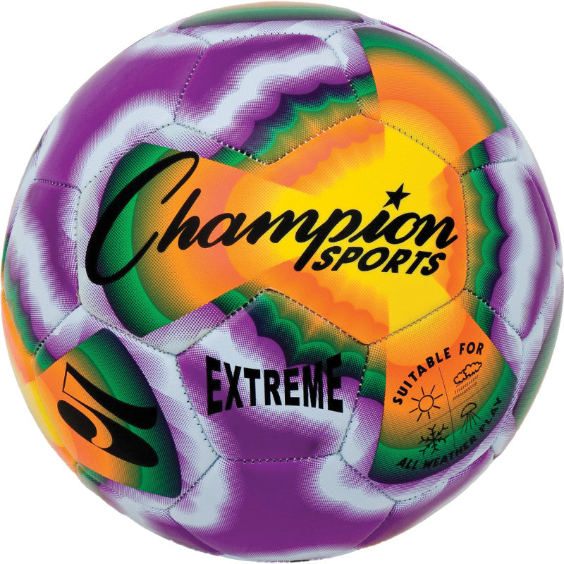 CHAMPION SPORTS - Extreme Tiedye Soccerball, Size 5