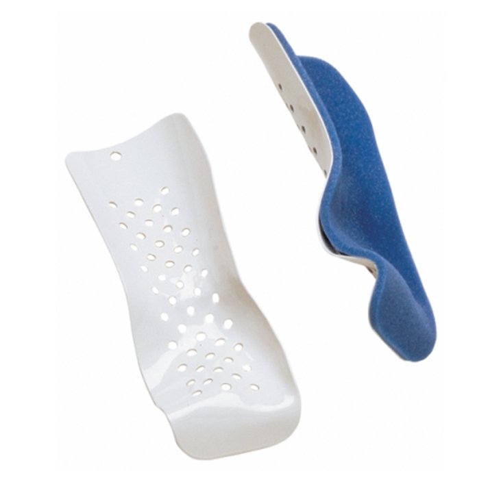 DJO - Colles' Wrist Splint ProCare® Padded Aluminum / Foam Right Hand Blue / White Medium [1/EA]