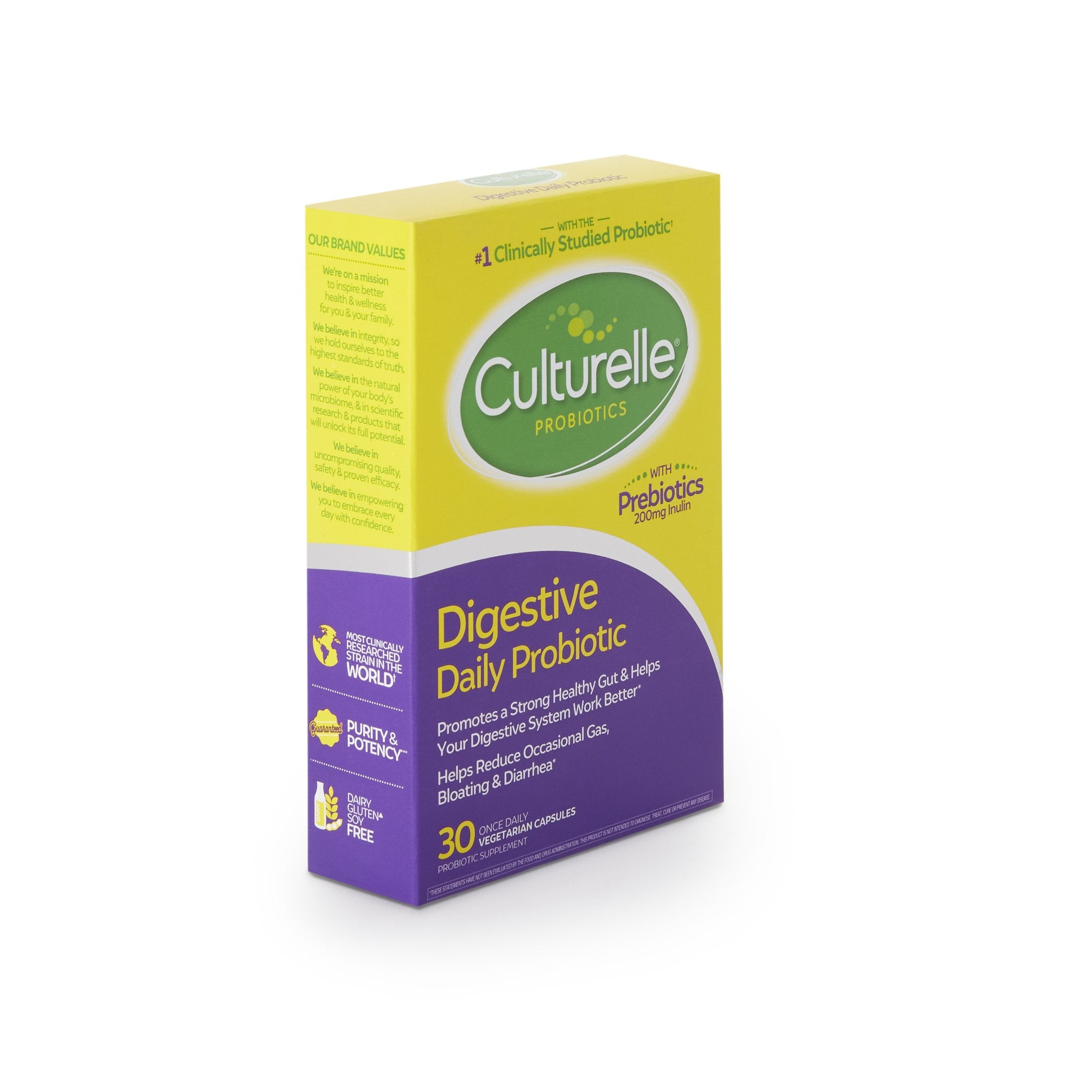i-Health Inc - Probiotic Dietary Supplement Culturelle® 30 per Box Capsule [30/BX]