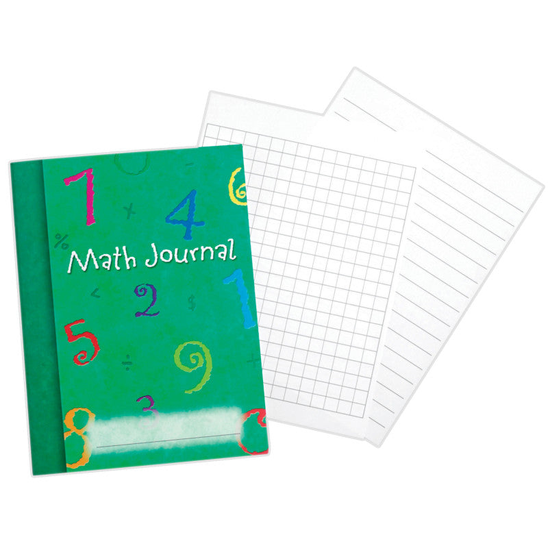 LEARNING RESOURCES - Math Journal, Pack of 10