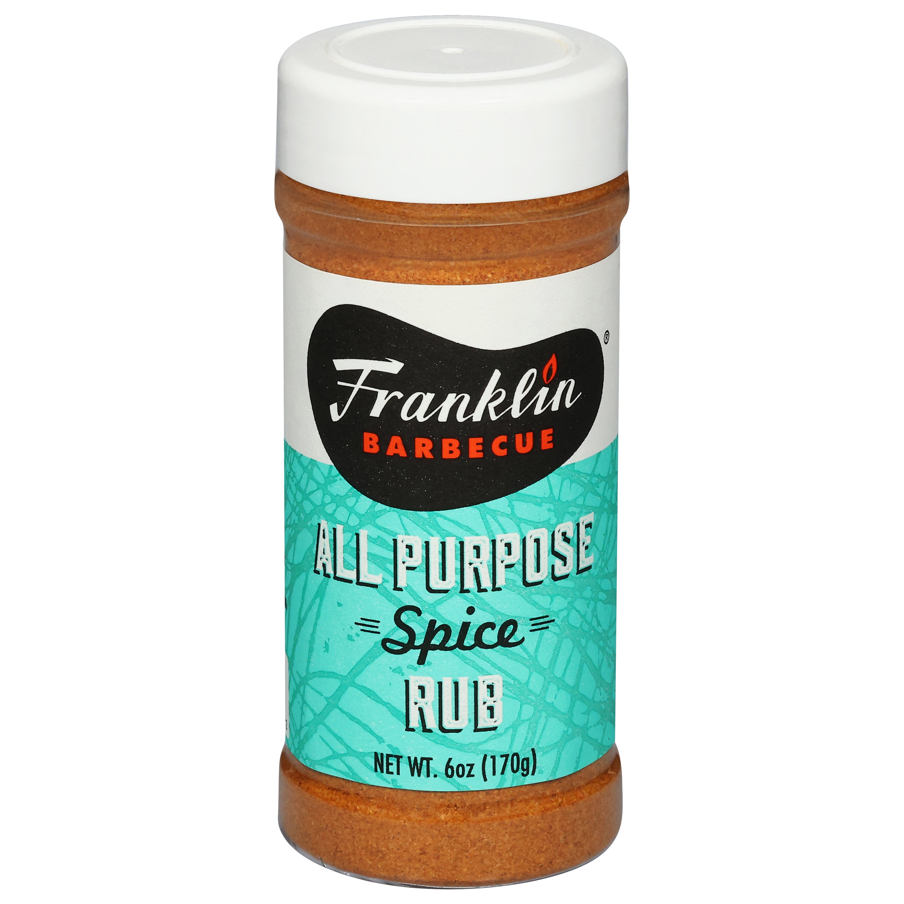 Franklin Barbecue Spice All Purpose Rub 6 oz - Case of 6