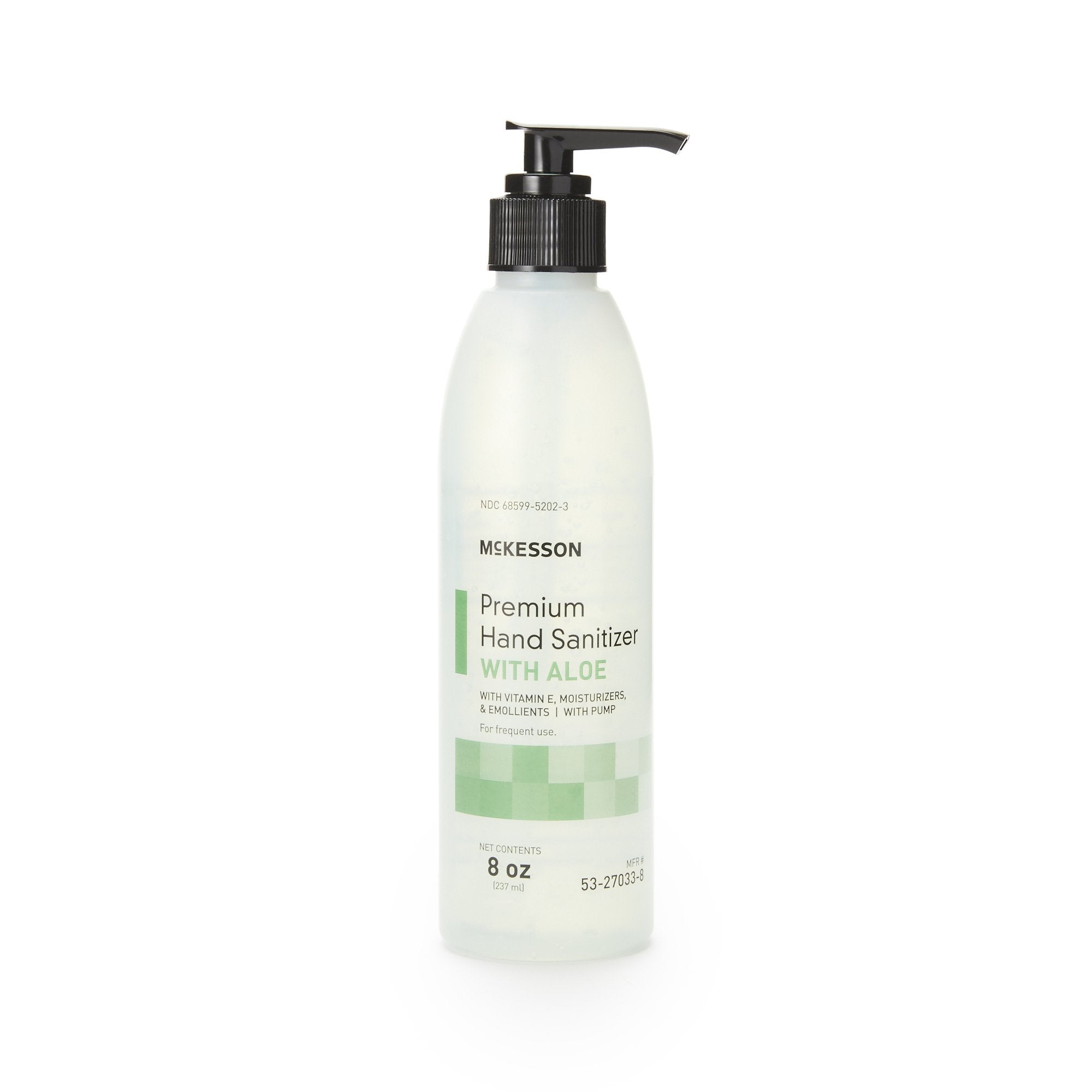 McKesson Brand - Hand Sanitizer with Aloe McKesson Premium 8 oz. Ethyl Alcohol Gel Pump Bottle [24/CS]