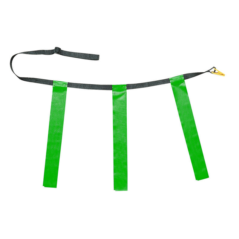 CHAMPION SPORTS - Triple Flag Football Set, Adult Size, Green, 32"-39", 12 per pack