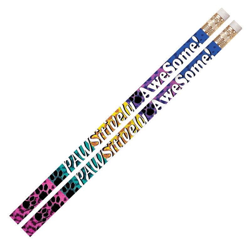 MUSGRAVE PENCIL COMPANY - Pawsitively Awesome Motivational Pencil, Pack of 144