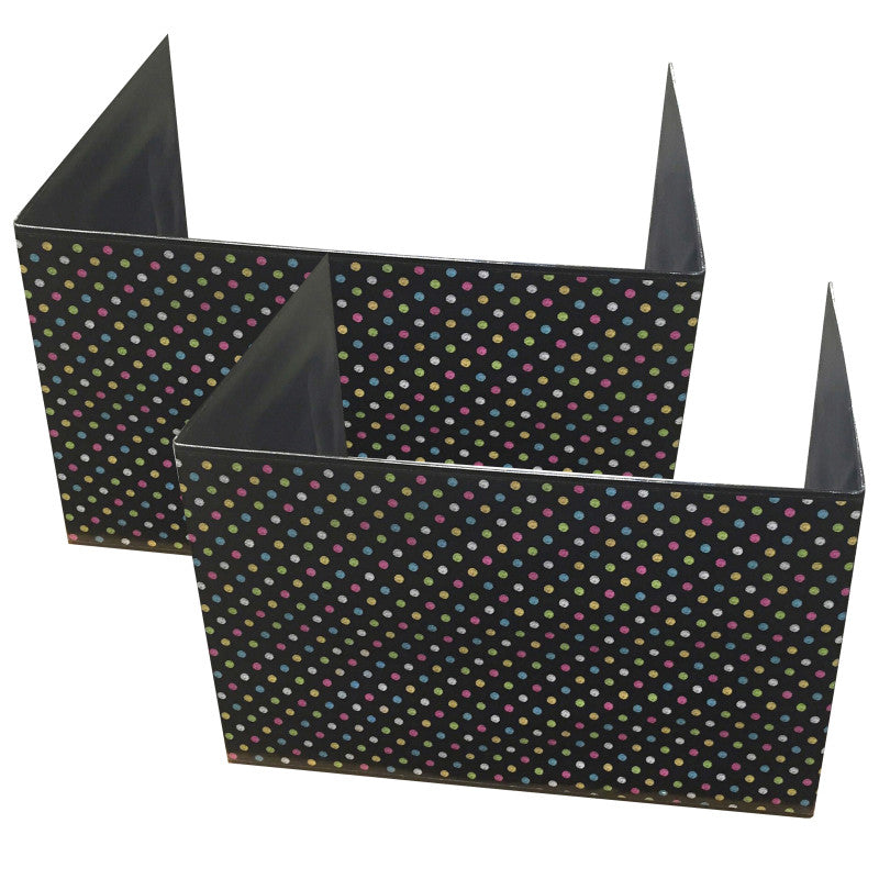 TEACHER CREATED RESOURCES - Chalkboard Brights Classroom Privacy Screen, Pack of 2