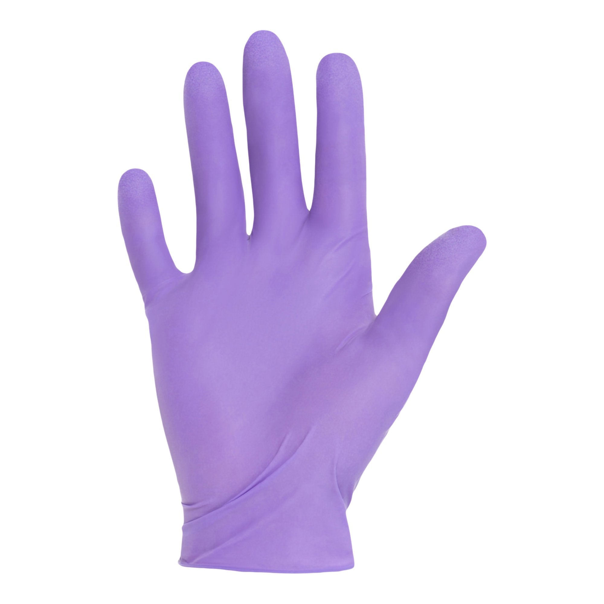 O&M Halyard Inc - Exam Glove Purple Nitrile-Xtra™ Medium Sterile Pair Nitrile Extended Cuff Length Textured Fingertips Purple Chemo Tested [50/BX]