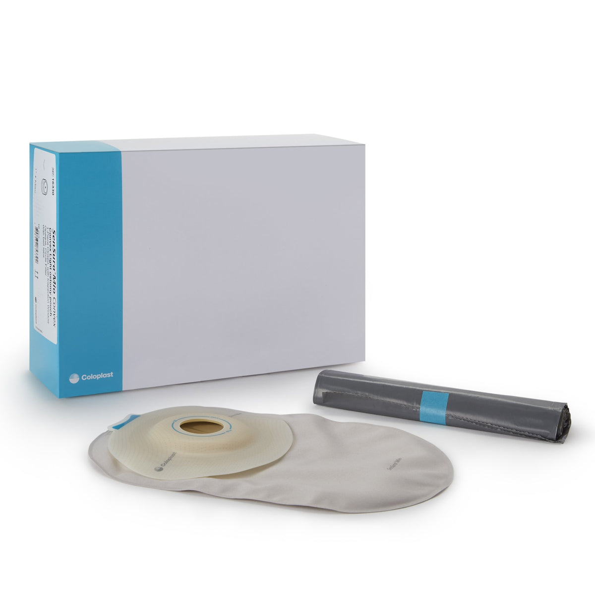Coloplast - Ostomy Pouch SenSura® Mio Convex One-Piece System 8-1/4 Inch Length, Maxi Convex Light, Pre-Cut 1 Inch Stoma Closed End [10/BX]