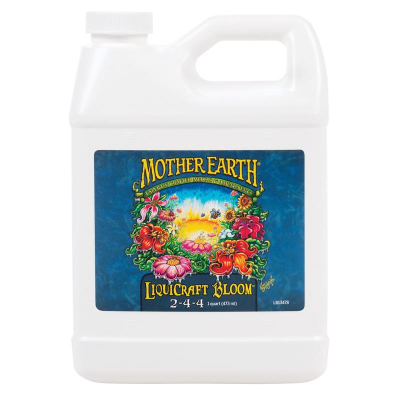 MOTHER EARTH - Mother Earth LiquiCraft Bloom All Plant 2-4-4 Plant Fertilizer 1 qt