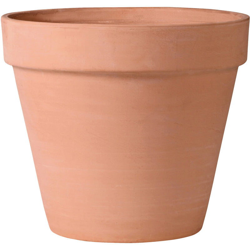 DEROMA - Deroma 5.22 in. H X 5.98 in. D Clay Standard Flower Pot Blush